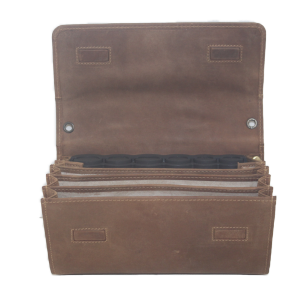 KELNERBEURS MET MUNTHOUDER: MET MAGNEETSLUITING